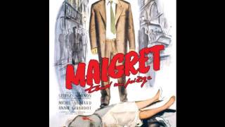 maigret tend un piege  générique 1958 [upl. by Enirhtac]