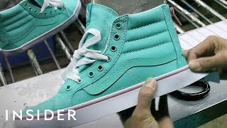 How Vans Makes Its Iconic Sneakers [upl. by Dirtsa]