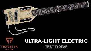 Traveler Guitar UltraLight Electric Product Overview and Demo [upl. by Lorenzo]