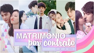 Obligados a casarse  10 nuevos DRAMAS chinos de Matrimonios Forzados [upl. by Aissilem]