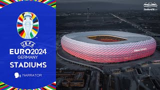 🇩🇪 Euro 2024 Stadiums Germany [upl. by Francesca]