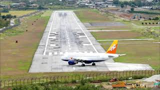 Landing at Paro Airport Bhutan in 4K [upl. by Attenod]