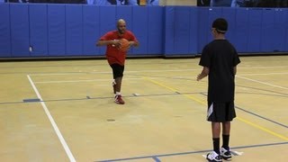 How to Throw a Bounce Pass  Basketball Moves [upl. by Eus257]