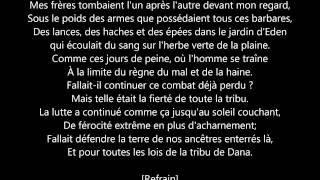 Manau  La tribu de Dana Lyrics [upl. by Atiuqiram]