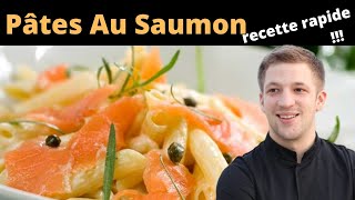 Comment faire des pâtes au saumon [upl. by Korey]