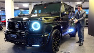 2021 Mercedes AMG G63 BRABUS 700  G Class FULL Review Wagon  Sound Exhaust Interior Exterior [upl. by Nosdivad]