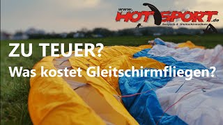 Was kostet Gleitschirmfliegen [upl. by Evannia]