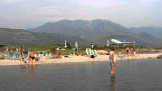 Airport Tivat  On the beach [upl. by Sacha]