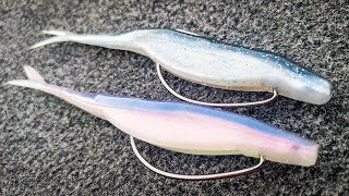 Fluke Fishing Tricks Double Fluke Rig  Catch 2 Bass At Once [upl. by Batholomew]