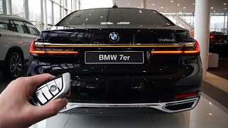 2020 BMW 7 Series 745e 394hp  Sound amp Visual Review [upl. by Upton747]