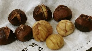 Roasted Chestnuts Castagne [upl. by Ynamrej]