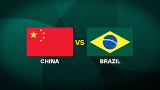 China vs Brazil  2025 World Baseball Classic Qualifiers [upl. by Christianson]