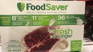 FoodSaver  Vacuum Sealing System Costco Demo amp Reviews [upl. by Treborsemaj950]