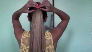 6 Cute and Easy Ponytails  Tasha Farsaci [upl. by Anitsirc296]