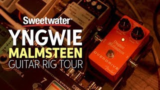 Yngwie Malmsteens Guitar Rig Tour [upl. by Quar15]