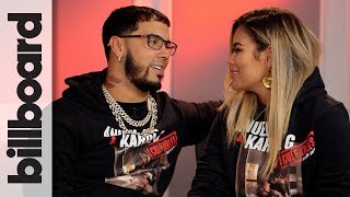 Anuel AA amp Karol G Discuss Touring Together Their First Kiss On Stage amp More  Billboard [upl. by Debora662]