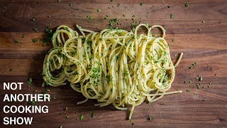 how to make SPAGHETTI AGLIO E OLIO like an ITALIAN [upl. by Heinrik]