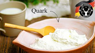 How to make QUARK from Milk ✪ MyGermanRecipes [upl. by Lorraine]