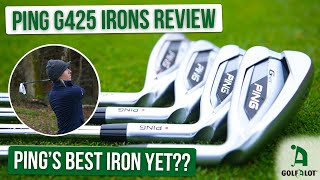 Ping G425 irons ALL YOU NEED TO KNOW  Golfalot Equipment Review [upl. by Ymeon]