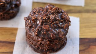 NoBake Chocolate Oatmeal Cookies Recipe [upl. by Adai]