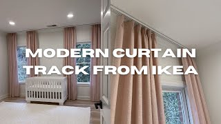 IKEA VIDGA  MODERN CURTAIN TRACK SYSTEM [upl. by Dami]