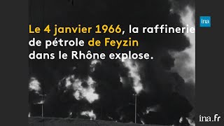 1966 la catastrophe de la raffinerie de Feyzin  Franceinfo INA [upl. by Adnilim]