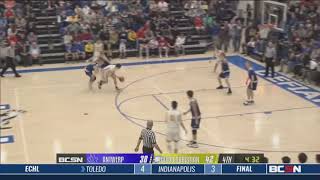 Toledo Christian Boys Basketball Season Ends vs Antwerp [upl. by Lauralee]