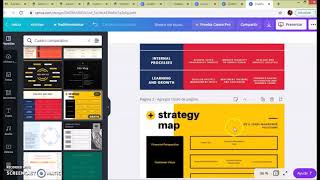 Tutorial 1 Crear un cuadro comparativo en Canva [upl. by Pastelki]