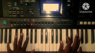 bass for rhumba on keyboard f sharp [upl. by Irollam]