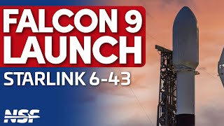 SpaceX Falcon 9 Launches Starlink 643 [upl. by Ennoirb]