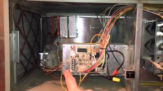 Trane blower fan quick repair [upl. by Simara]