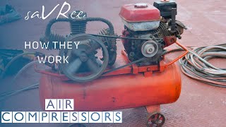 How Air Compressors Work Piston Design [upl. by Ajram]