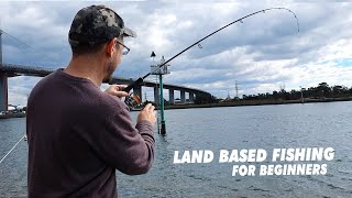 LAND BASED FISHING FOR BEGINNERS [upl. by Arlin748]