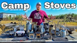 21 Camping Stoves Put to the Test [upl. by Aikam]