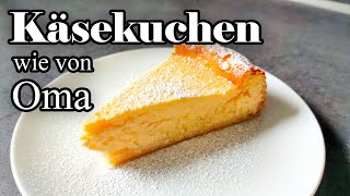 Bester Käsekuchen wie in Cafés Das Rezept schmeckt besser als vom Bäcker 🍰 [upl. by Ehudd809]