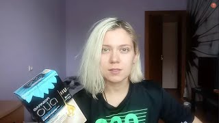 Bleaching roots with Garnier Olia B [upl. by Eillit642]