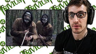 Alex Bent WTF  TRIVIUM  quotCatastrophistquot REACTION [upl. by Buckie]