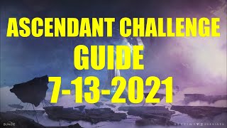 Destiny 2  Ascendant Challenge Guide and Location 7132021 [upl. by Narut102]