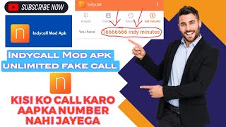 Indycall Mod APK Get Unlimited Coins with Fake Call Mod [upl. by Karim]