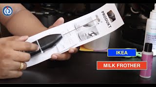 IKEA MILK FROTHER Review amp Battery Installation [upl. by Amek]