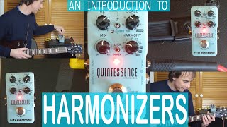 An Introduction To Harmonizer Pedals For Guitarists TC Electronic Quintessence [upl. by Albert]