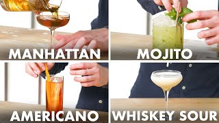 How To Mix Every Cocktail  Method Mastery  Epicurious [upl. by Josh990]