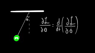 Lagrangian Mechanics Part 3 Simple Pendulum [upl. by Drapehs]