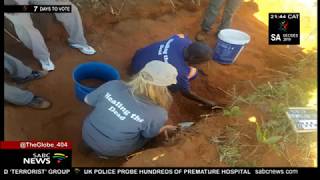 Exhumation of victims of 1980s Zimbabwe massacre underway [upl. by Lindsay]