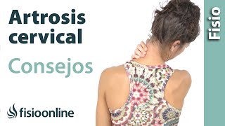 Artrosis cervical  Tratamiento con ejercicios automasajes y estiramientos [upl. by Amsa801]