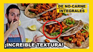 🔶 Como hacer TACOS mexicanos VEGETARIANOSVEGANOS [upl. by Nnylaf]