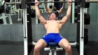 How To Smith Machine Incline Bench Press [upl. by Daggna235]