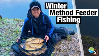 Winter Method Feeder Fishing  Lindholme lakes [upl. by Aicylla]