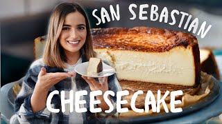 San Sebastian Cheesecake  die Geschichte eines verbrannten Käsekuchens in Istanbul   Rezept [upl. by Dusza]