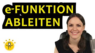 e Funktion ABLEITEN – Ableitung Exponentialfunktion Kettenregel Produktregel Beispiele [upl. by Laon]